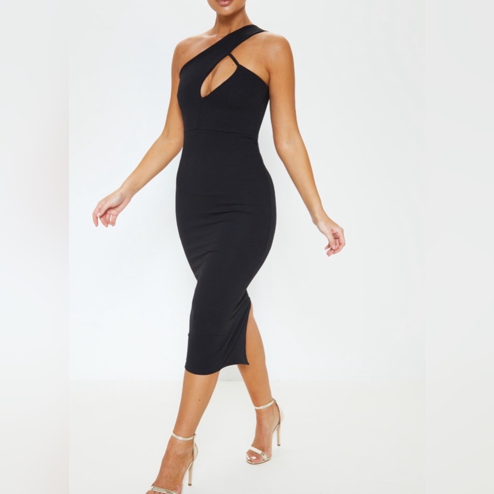 PrettyLittleThing Black Dress
